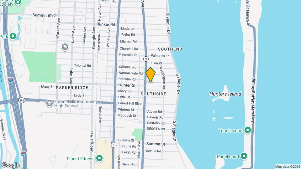 248 Cortez Rd Map and Location Details