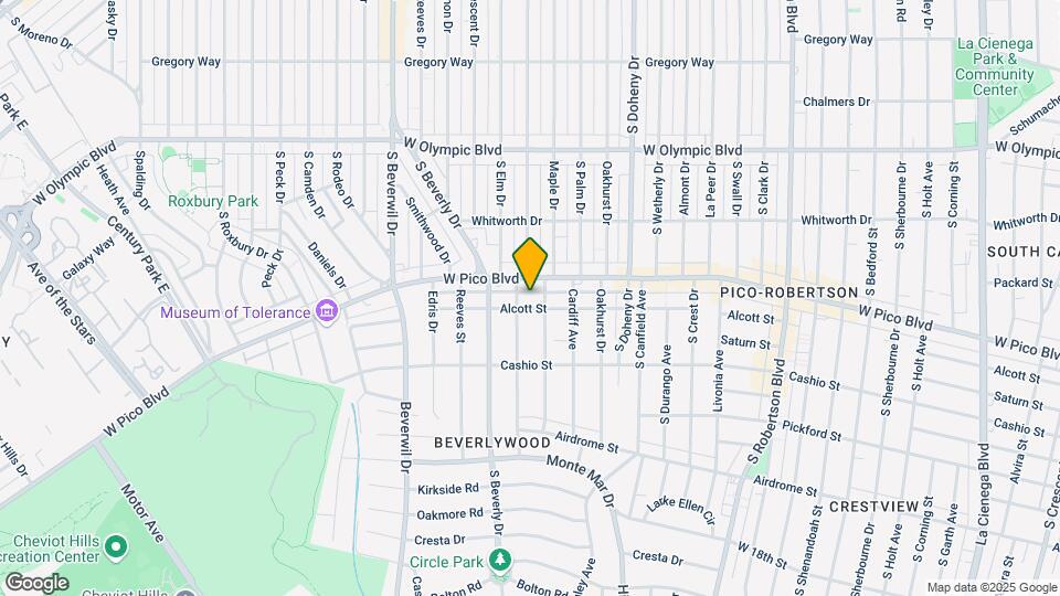 9319 Alcott St Map and Location Details