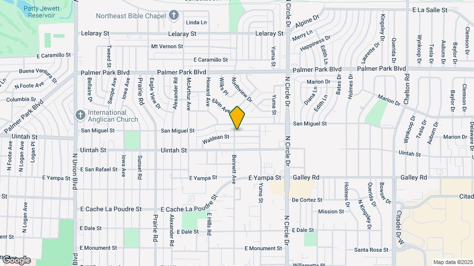 1231 Bennett Ave Map and Location Details