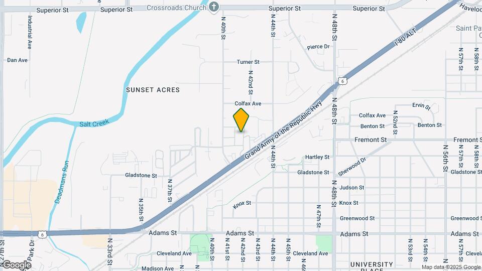 4200 Cornhusker Hwy Mapa y Detalles de la Ubicación