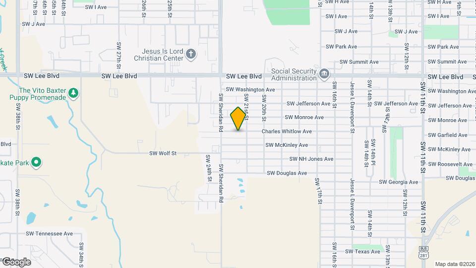 2120 Charles Whitlow Ave Map and Location Details