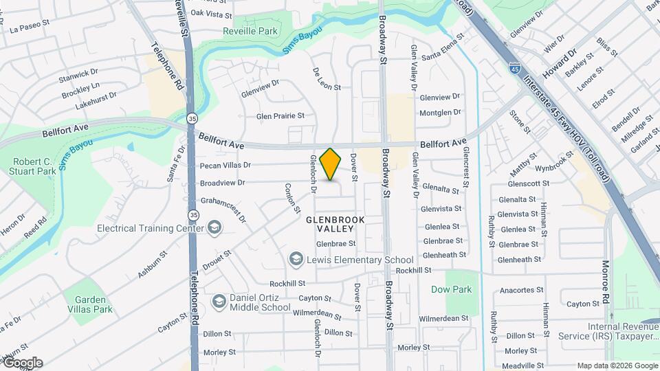 7868 Broadview Dr Map and Location Details