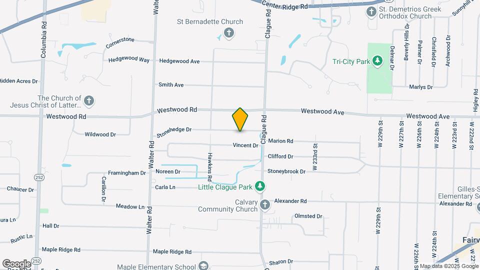 23917 Stonehedge Dr Map and Location Details