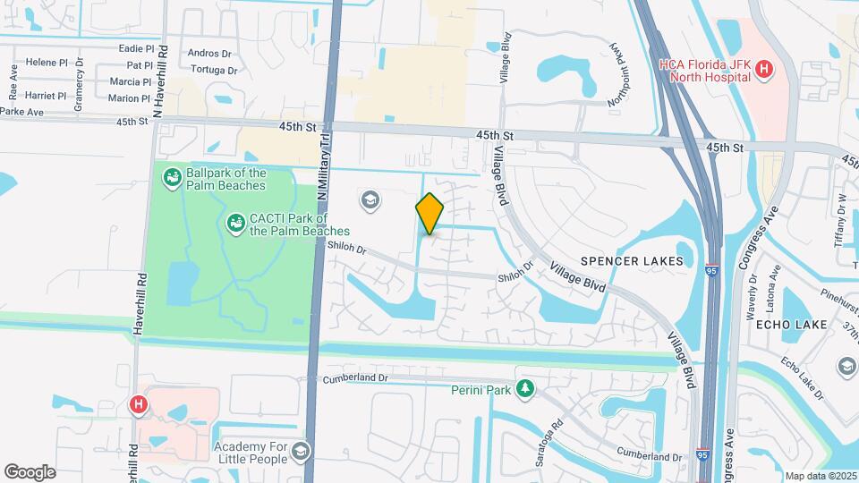 3811 38th Way Map and Location Details