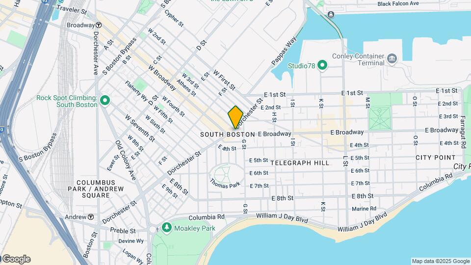 490 E Broadway, Unit #4 Map and Location Details