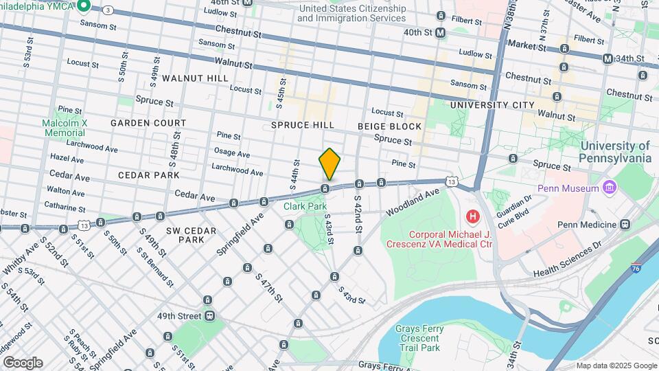 4233 Baltimore Ave-Unit -Unit 2F Map and Location Details