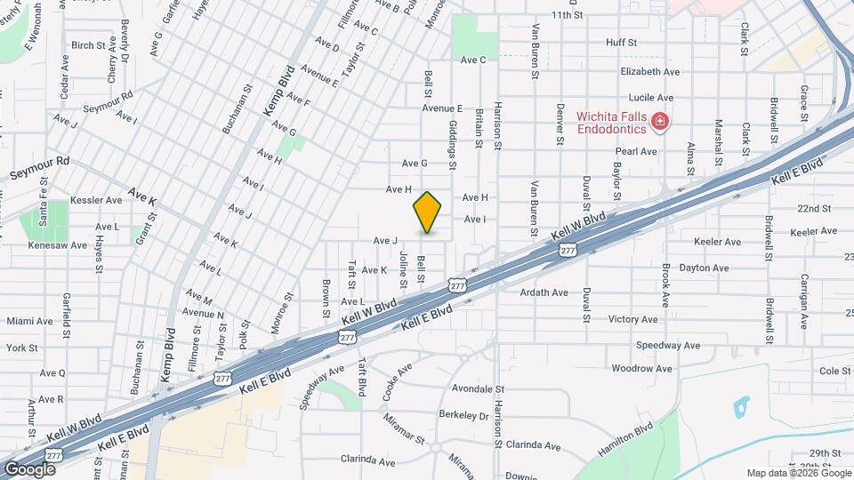 2132 Ave J Map and Location Details