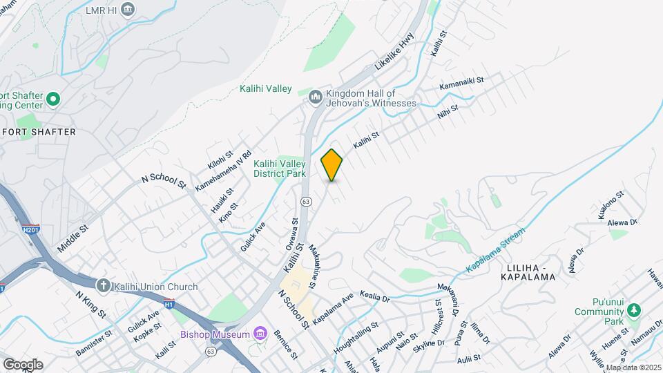 2007 Kalihi St Mapa y Detalles de la Ubicación