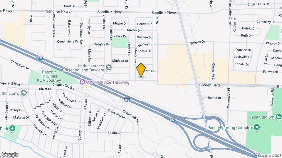 4802 Porlier Ln Map and Location Details