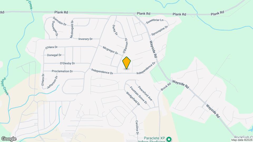 164 Independence Dr Map and Location Details