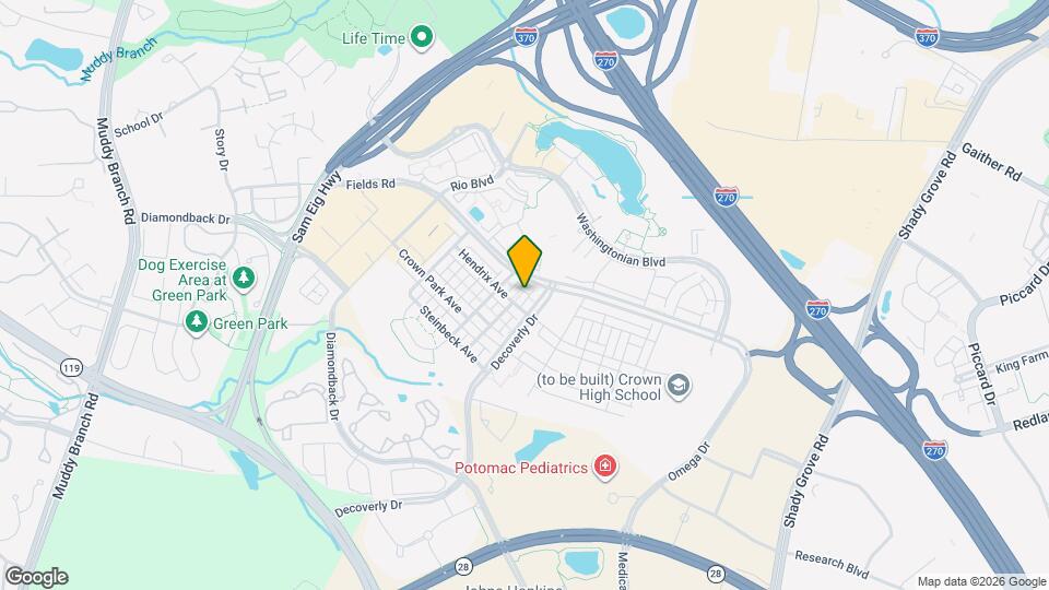 724 Hendrix Ave Map and Location Details