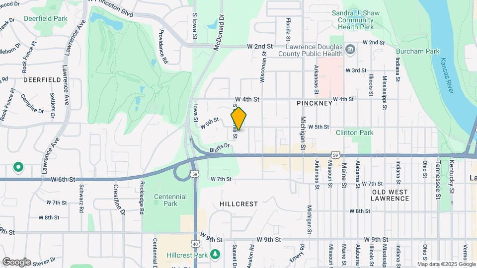 505 Colorado St Map and Location Details