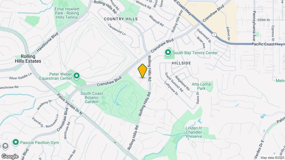 3605 W Hidden Ln Map and Location Details