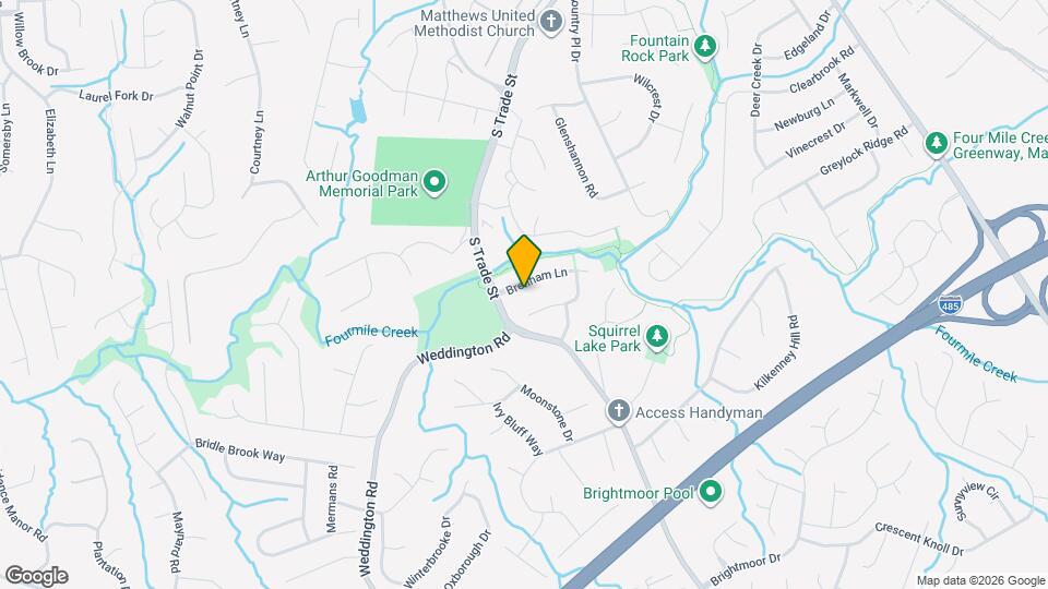 1019 Brenham Ln Map and Location Details