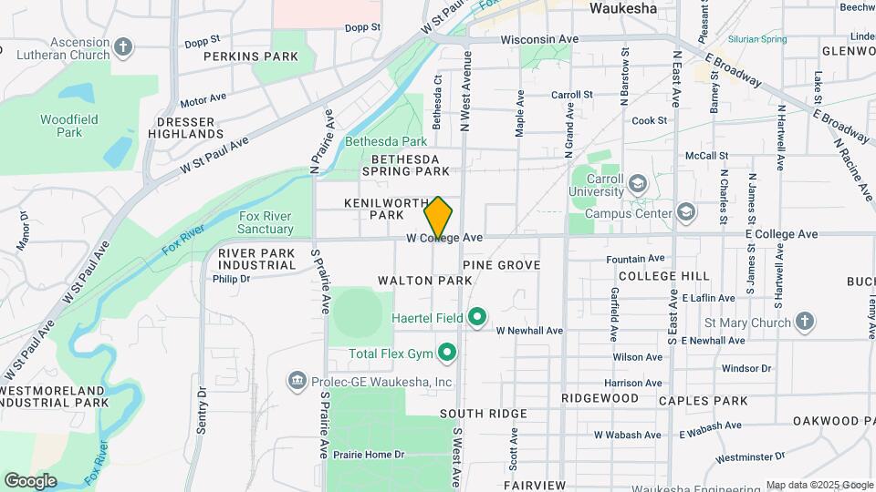 523 W College Ave Mapa y Detalles de la Ubicación