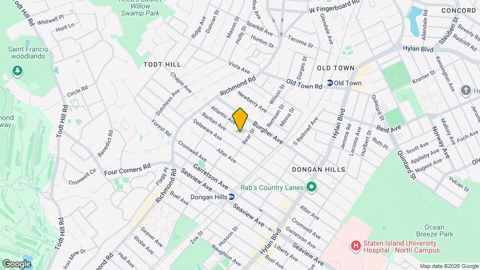 119 Raritan Ave Map and Location Details