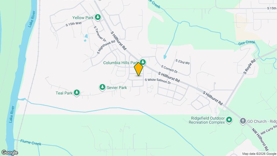 2312 S White Salmon Dr Map and Location Details