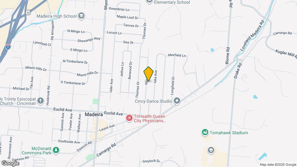 7248 Rita Ln Mapa y Detalles de la Ubicación