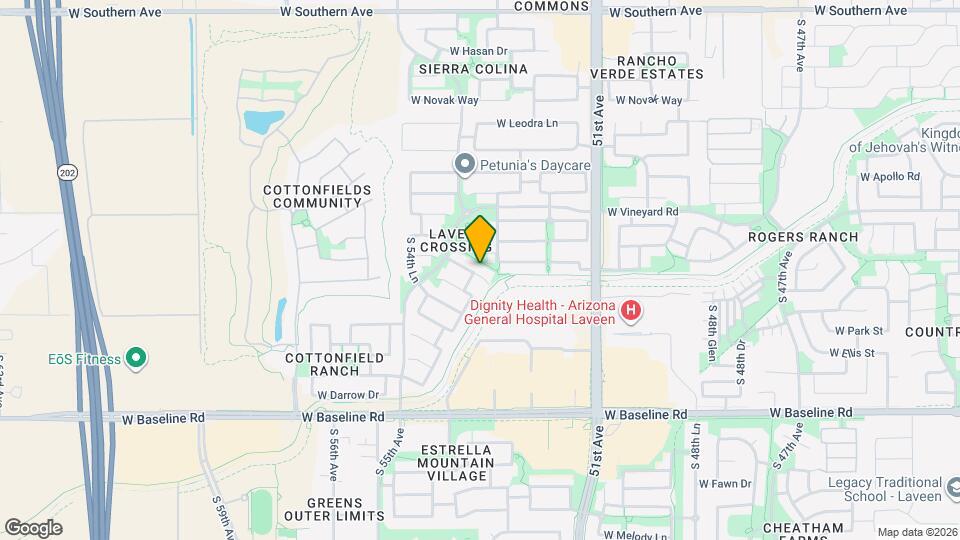 5326 W Maldonado Rd Mapa y Detalles de la Ubicación