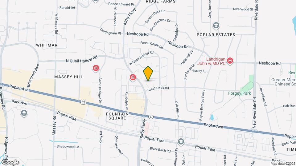 1714 Ridge Oak Pl Map and Location Details