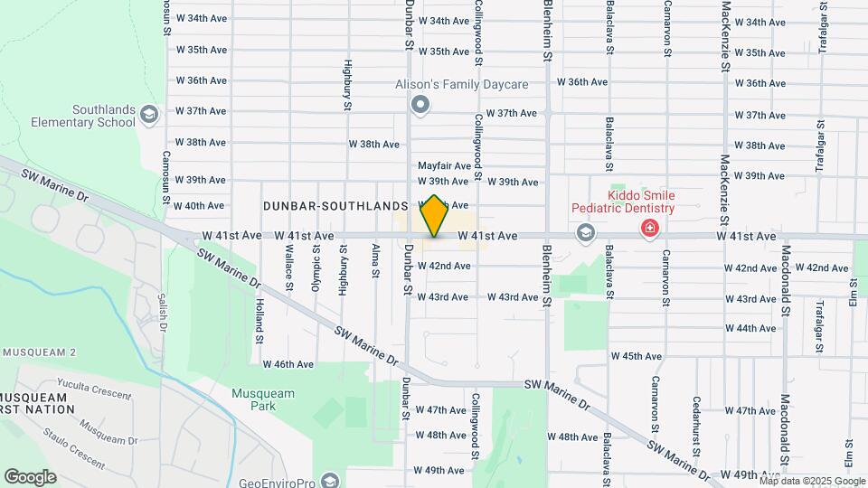 3580 41st Ave W Map and Location Details