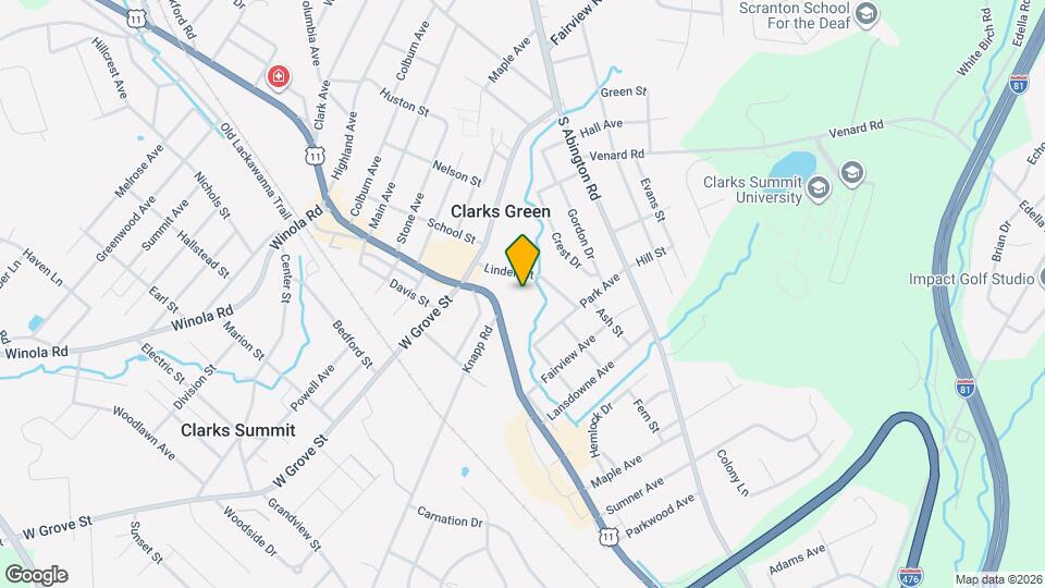 Linden Crest Apartments Mapa y Detalles de la Ubicación