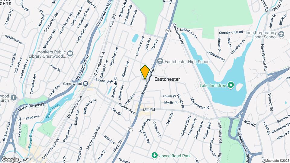 505 White Plains Rd Map and Location Details
