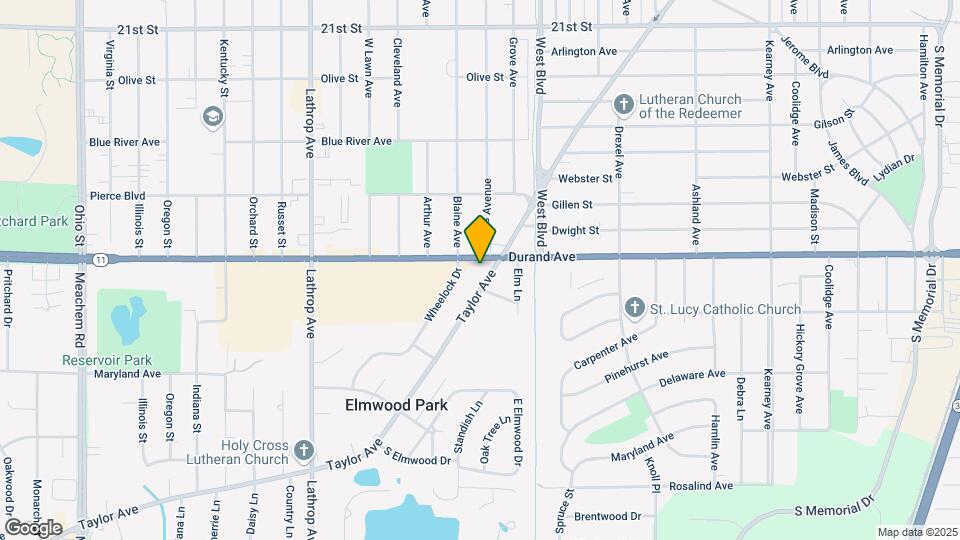 3211 Durand Ave Map and Location Details
