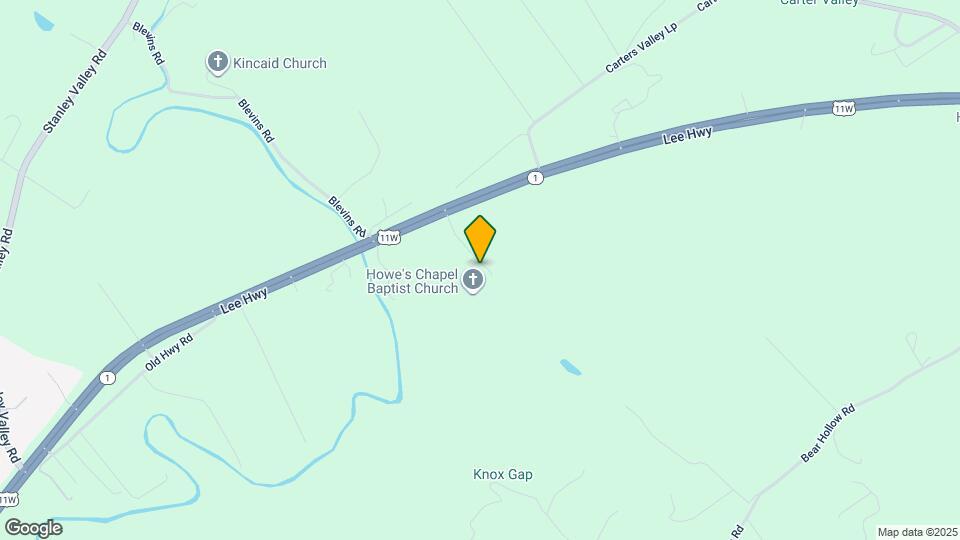 134 Howes Chapel Rd Mapa y Detalles de la Ubicación