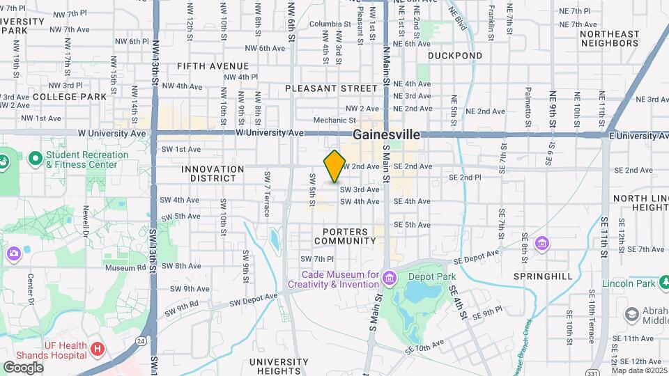 240 SW 3rd St Map and Location Details