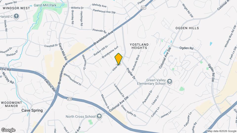 3524 View Ave Map and Location Details