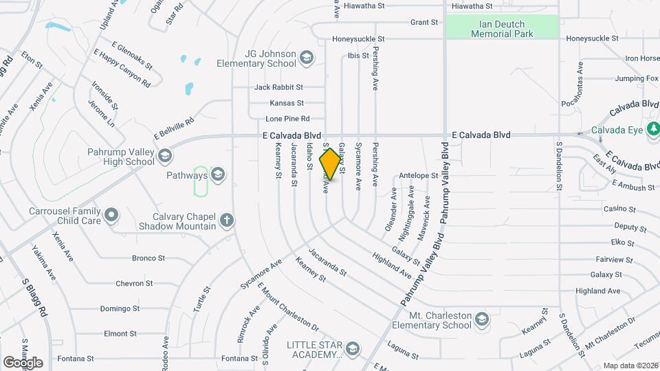 2071 S Highland Ave Map and Location Details