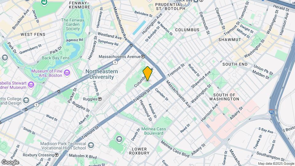 150 Camden St Map and Location Details