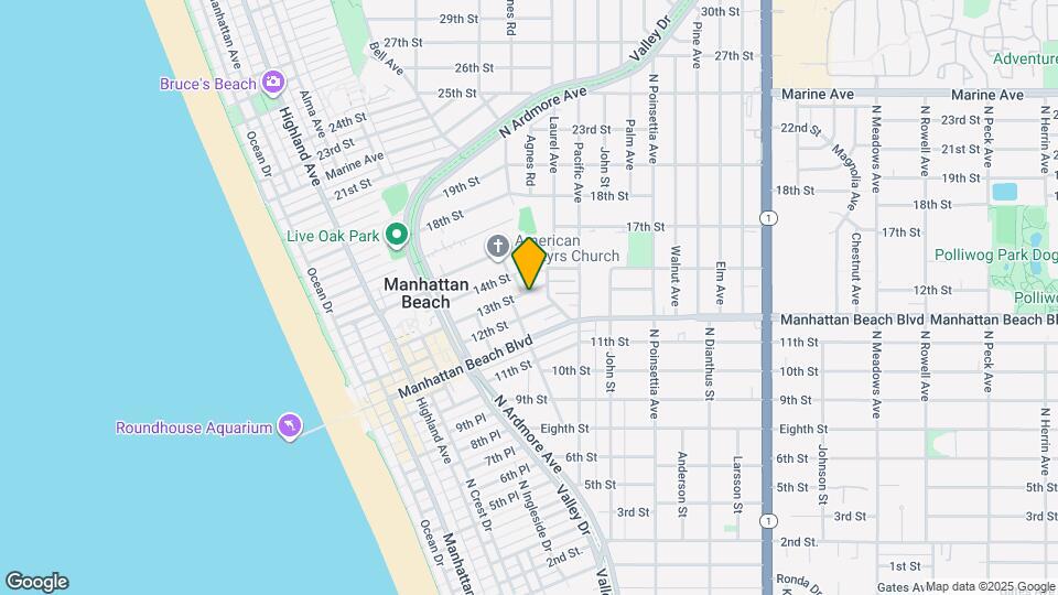 724 13th St Map and Location Details