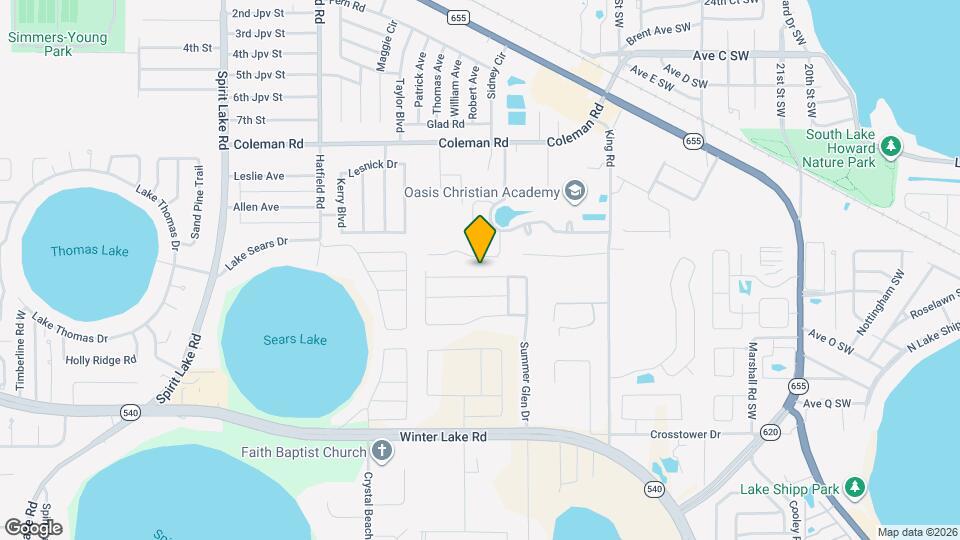 930 Summer Glen Dr Map and Location Details