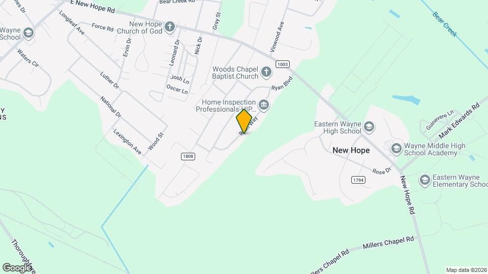 226 Ryan Way Map and Location Details