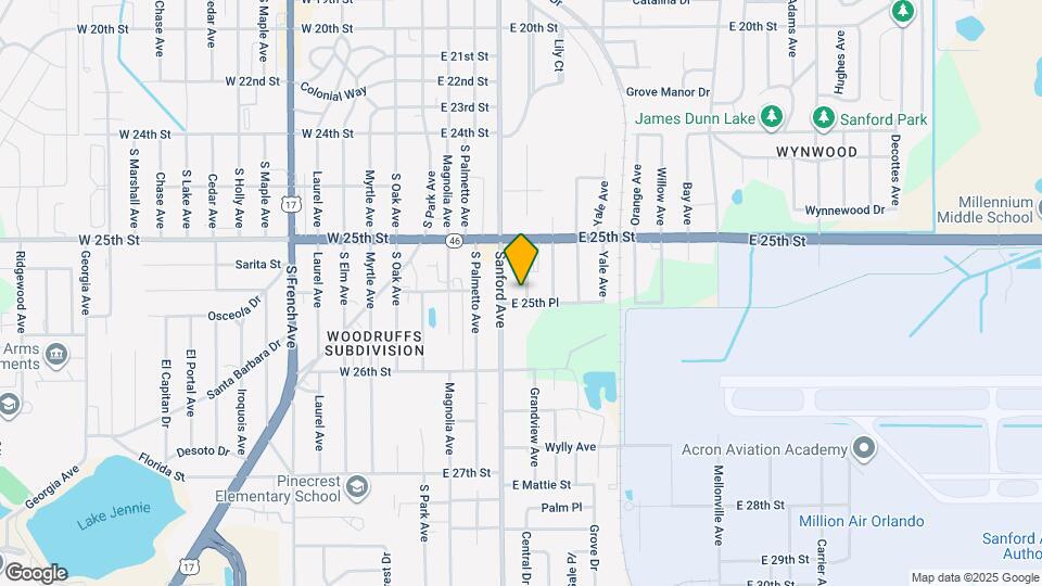 2534 Grandview Ave Mapa y Detalles de la Ubicación