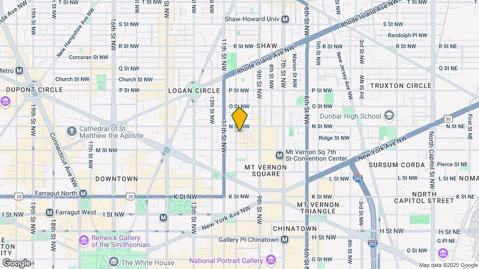 1225 10th St NW, Unit 1 Map and Location Details