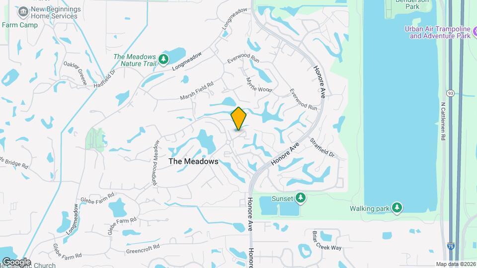 5219 Lake Village Dr Map and Location Details