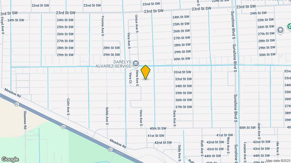 3509 33rd St SW Map and Location Details