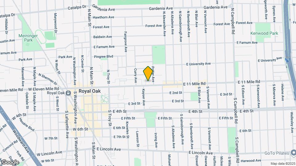 707 E 11 Mile Rd Mapa y Detalles de la Ubicación