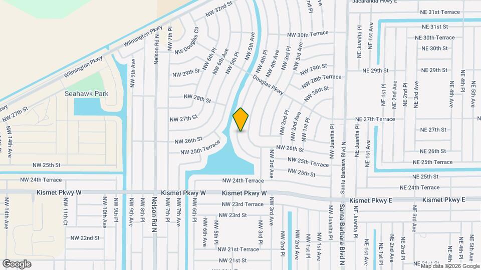 2611 NW 4th Pl Map and Location Details