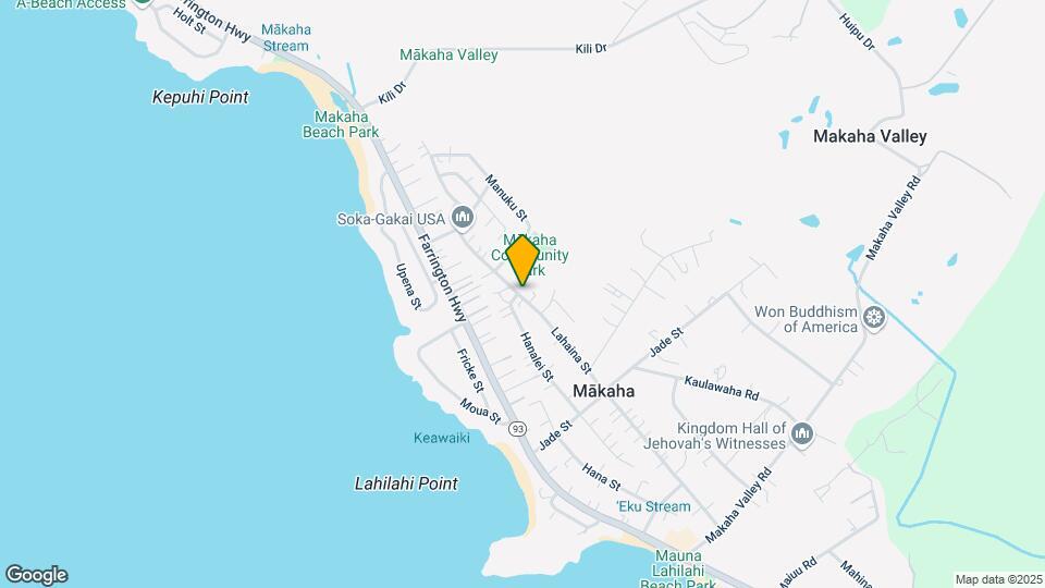 84-736-736 Lahaina St Map and Location Details
