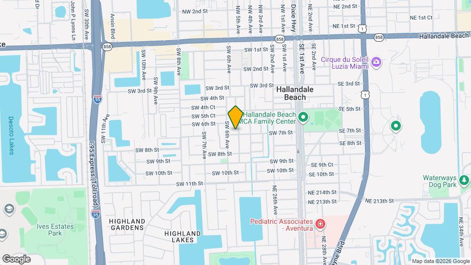 500 SW 7th St Map and Location Details