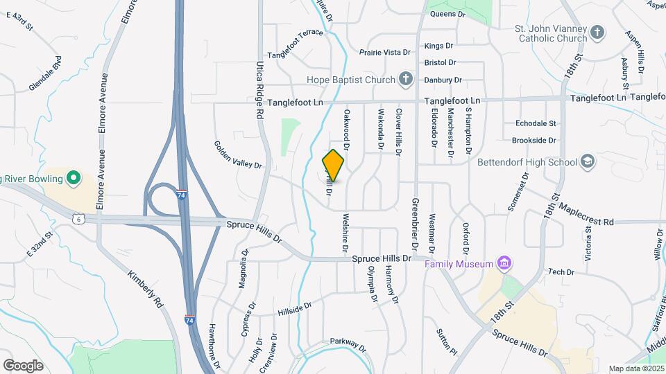 3363 Sunny Hill Dr Map and Location Details