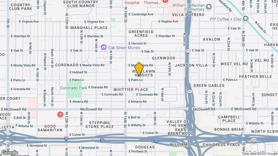 Roselawn Heights Mapa y Detalles de la Ubicación