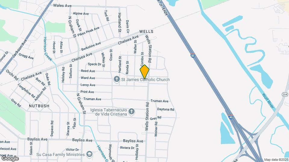 1645 Wells Station Rd Mapa y Detalles de la Ubicación