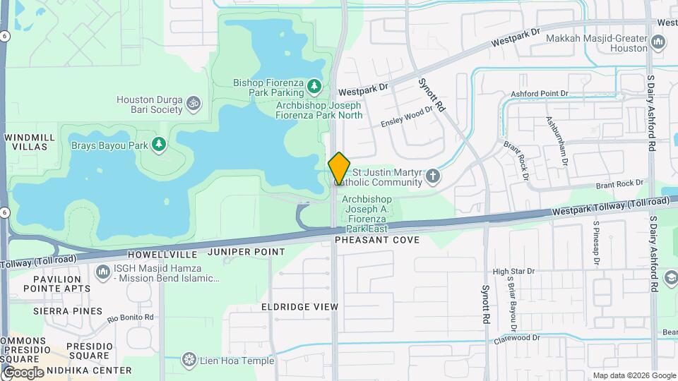 3995 Eldridge Pkwy Map and Location Details