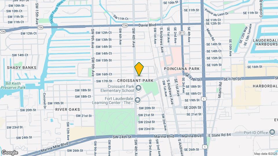 329-335 SW 17th St Mapa y Detalles de la Ubicación