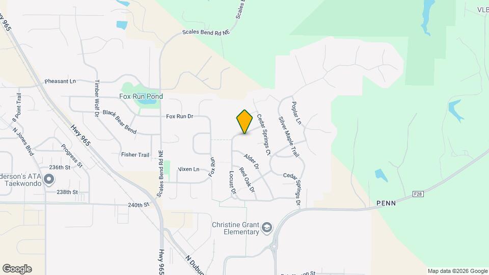 185 Locust Dr Mapa y Detalles de la Ubicación